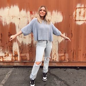 free people knit top